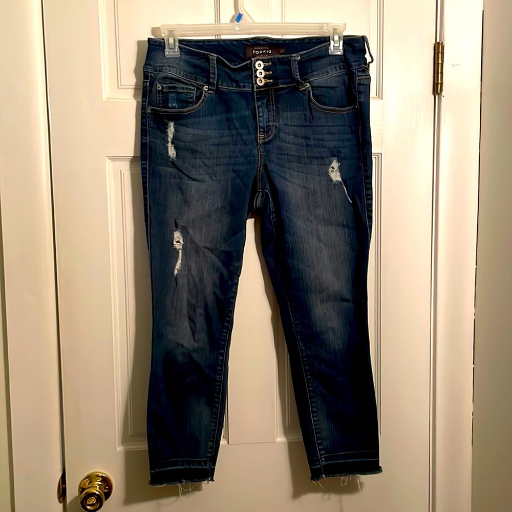 Torrid denim capris